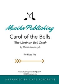 Carol of the Bells (Ukrainian Bell Carol) P.O.D. cover Thumbnail